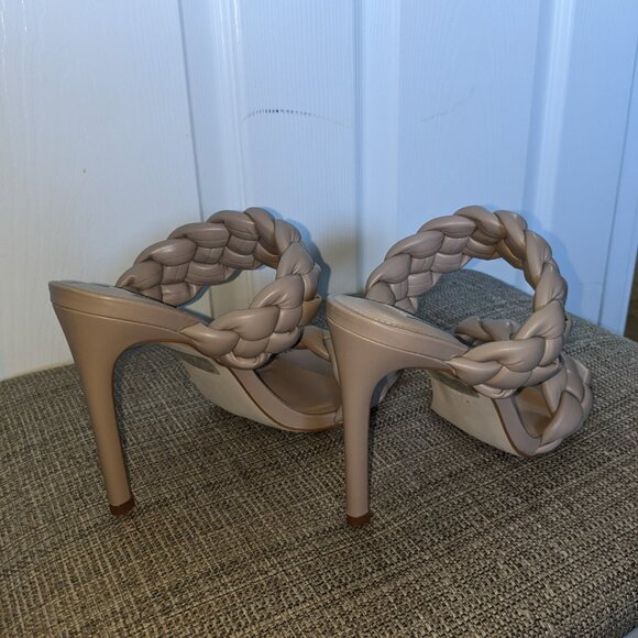 Braided Neutral Stiletto Heel - Picture 4 of 4